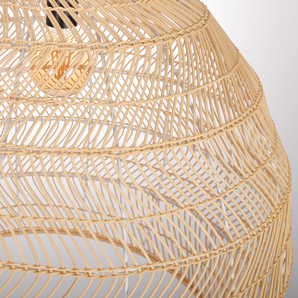 Florida Dining Room Rattan Pendants Light Fixture