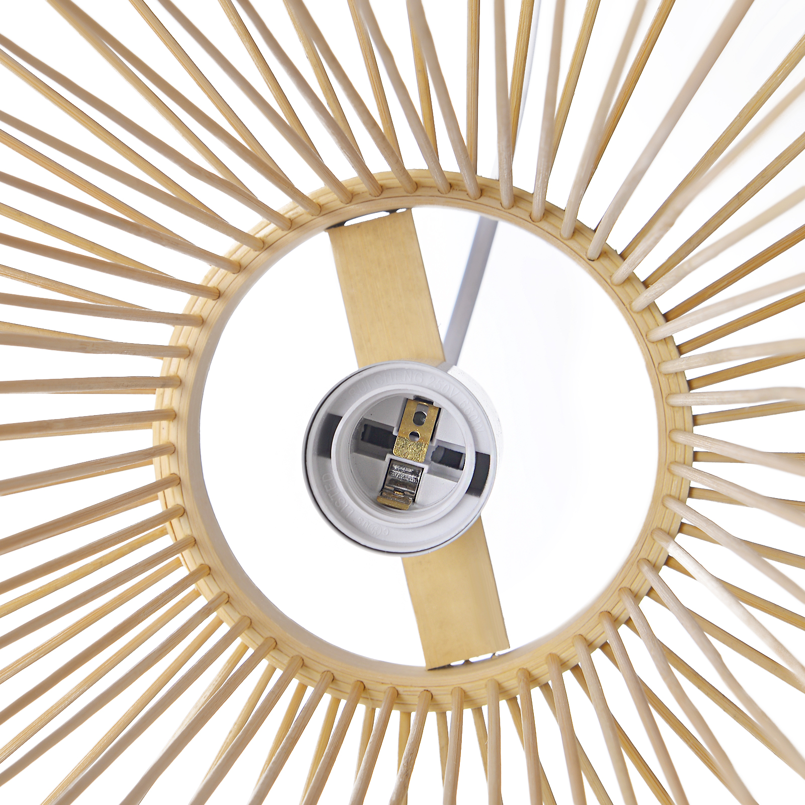 Japanese-style living room bamboo hanging lamp decor restaurant aisle wicker pendant light fixtures