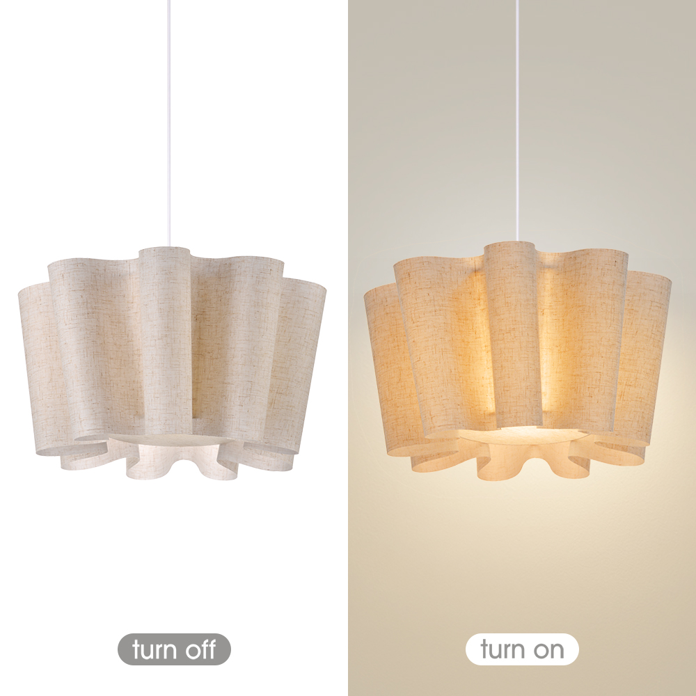 Japanese Retro Artistic Fabric Chandelier Wabi-sabi Home decor Pendant Light