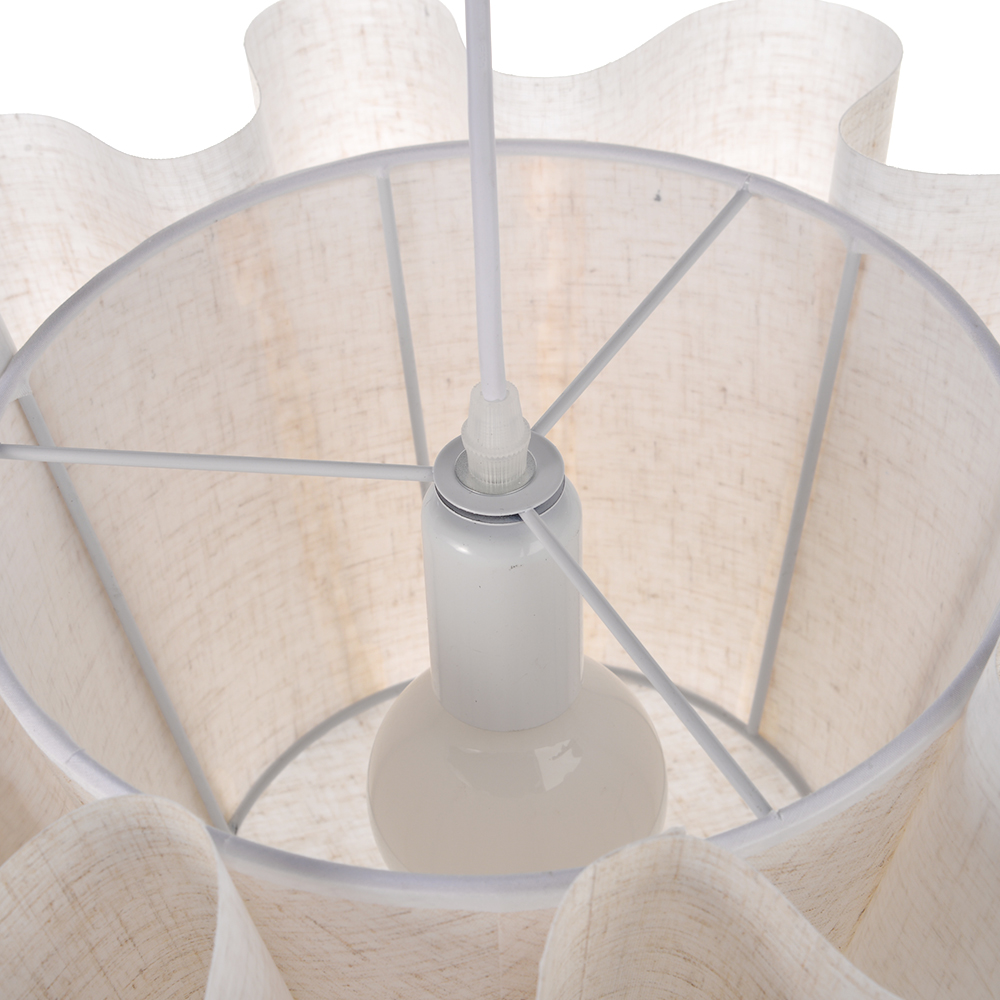 Japanese Retro Artistic Fabric Chandelier Wabi-sabi Home decor Pendant Light
