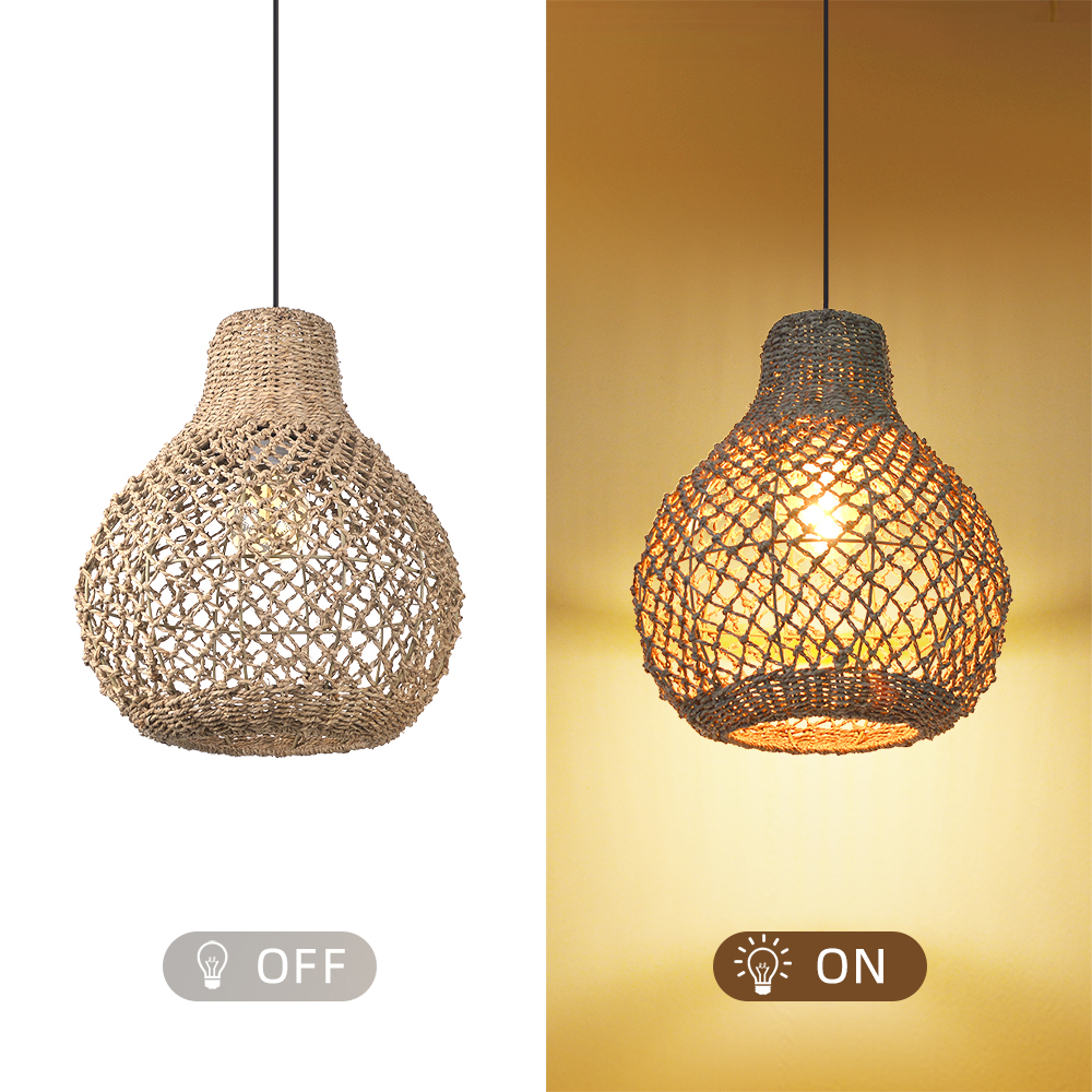 Southeast Asian style creative rattan woven lamp