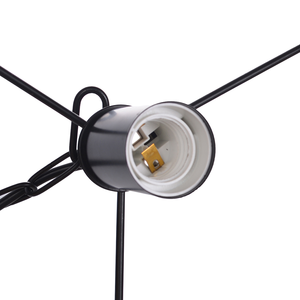 Harland Beachy Natural Rattan Double Drum Pendant Light