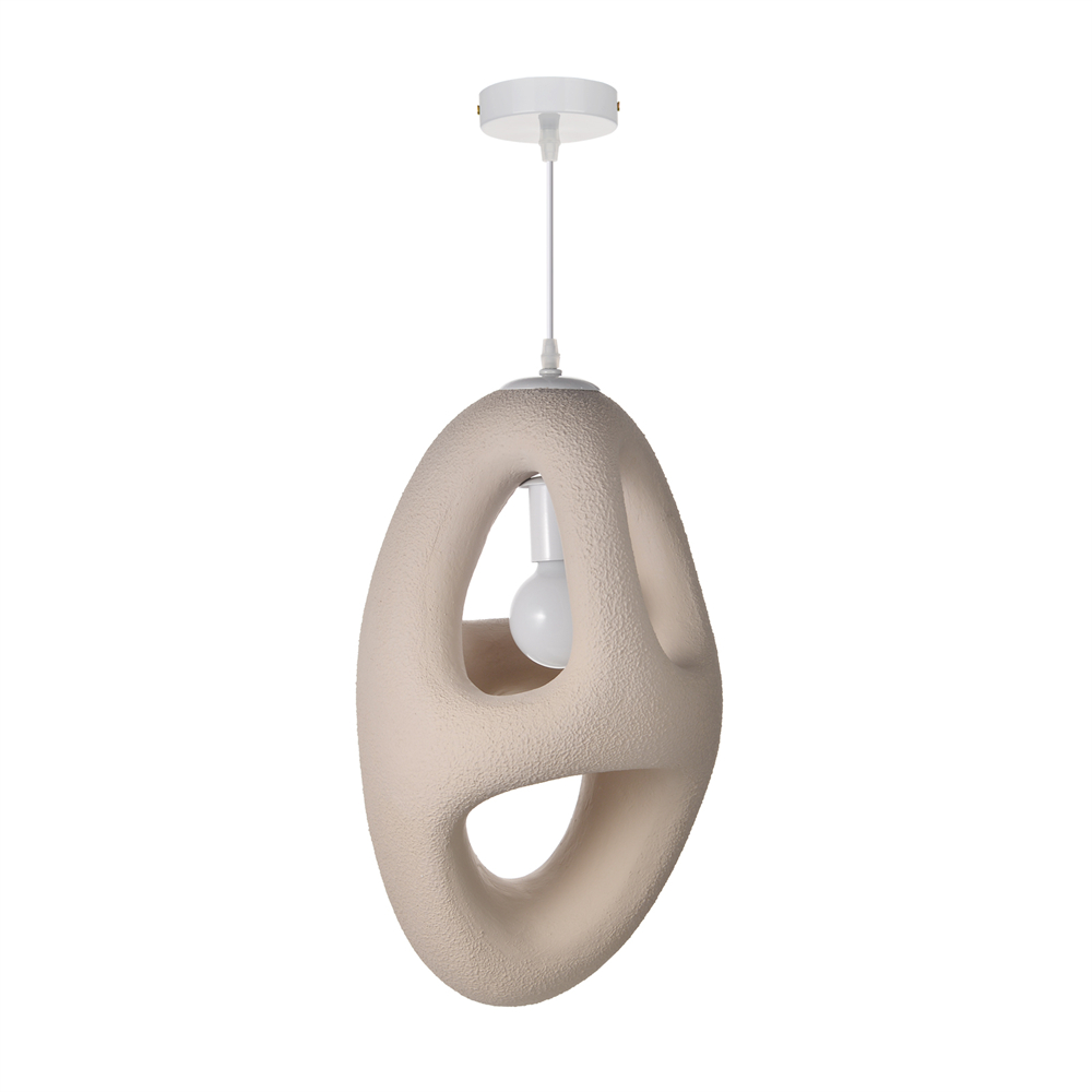 Imitation micro cement cream style creative cloud pendant lamp with a sense of niche luxury
