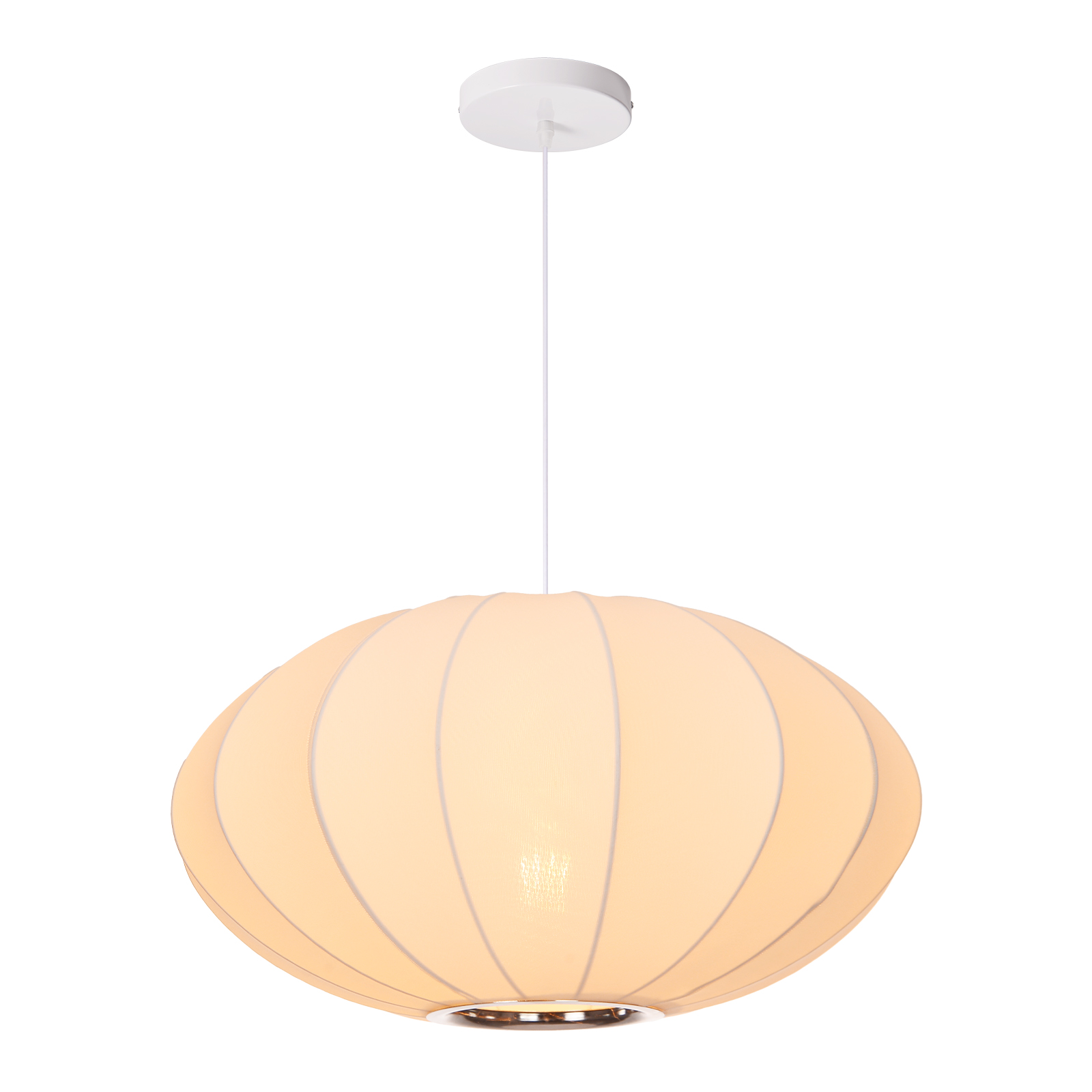 Fabric Pendant Light Chandelier Nordic Modern for Living Room Staircase