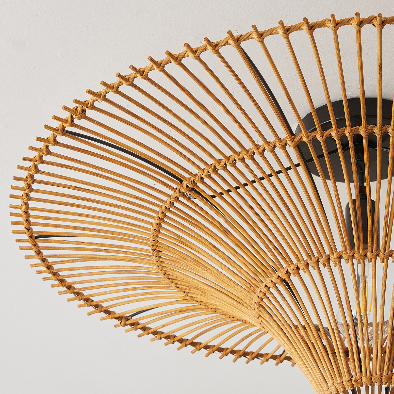 Southeast Asian Rattan Ceiling Lamps Retro Wabi-sabi Living Room Chandelier