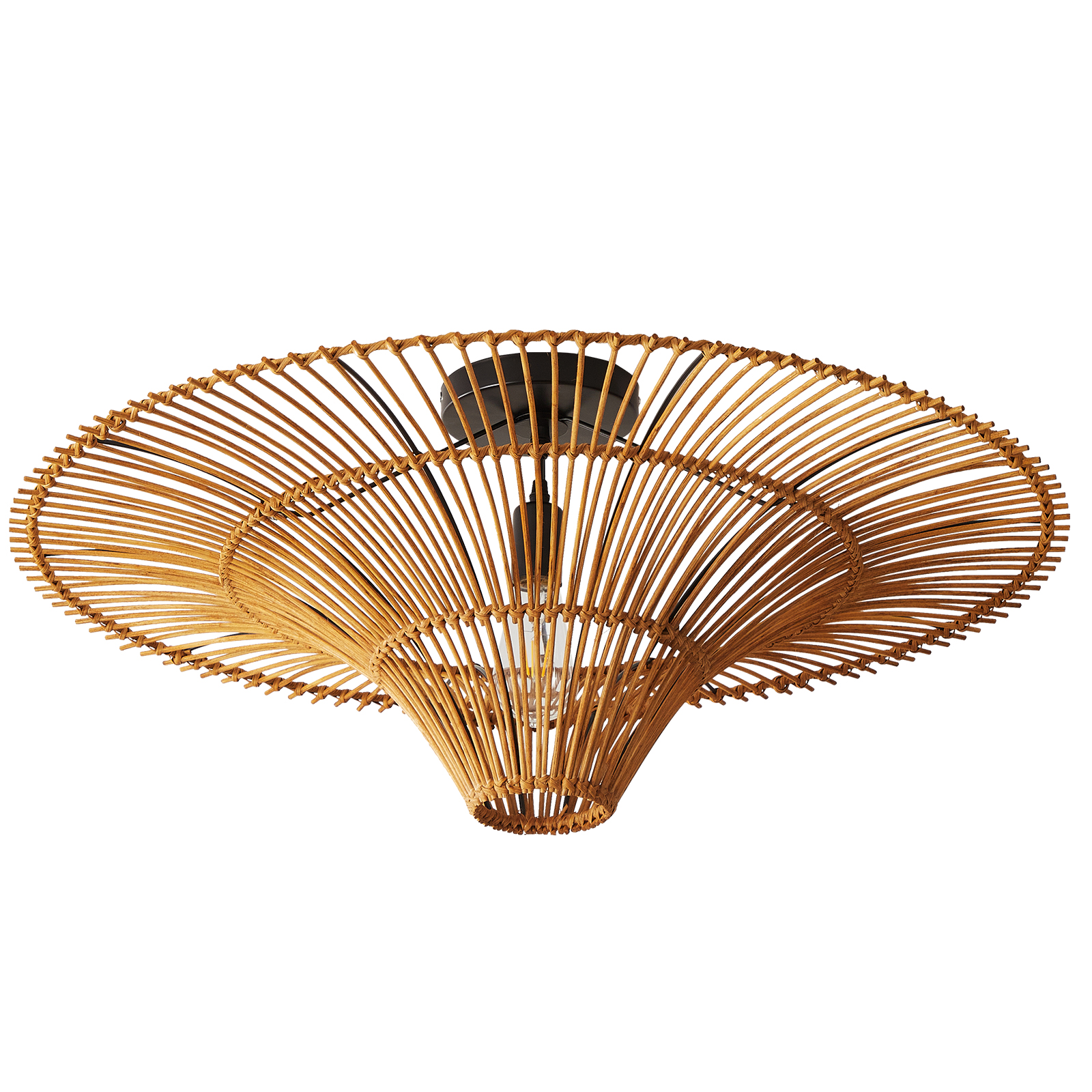 Southeast Asian Rattan Ceiling Lamps Retro Wabi-sabi Living Room Chandelier