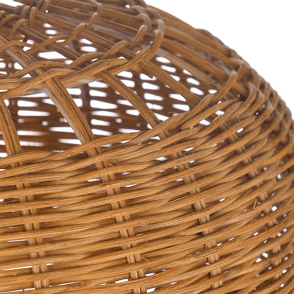 Vintage Japanese Wabi-Sabi Style Rattan Pendant Light