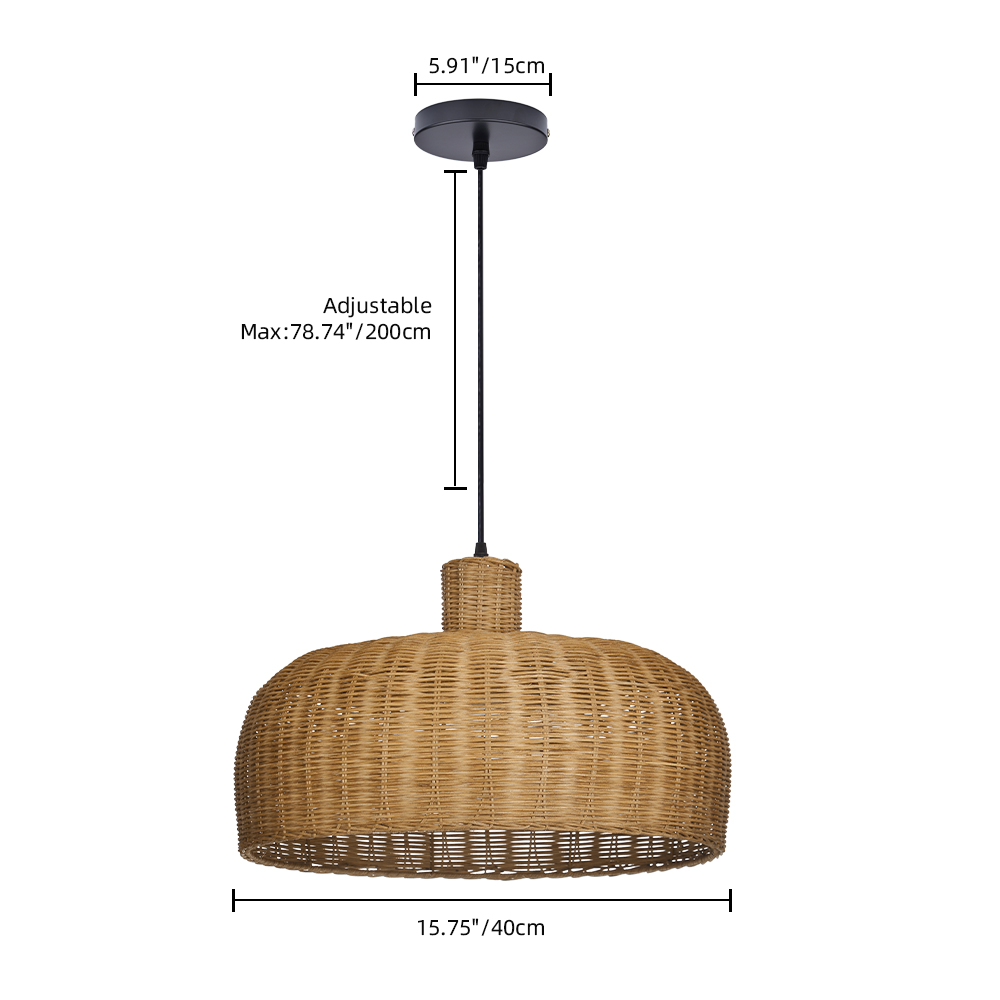 HandWoven Creative Antique Style Restaurant Lighting Fixtures