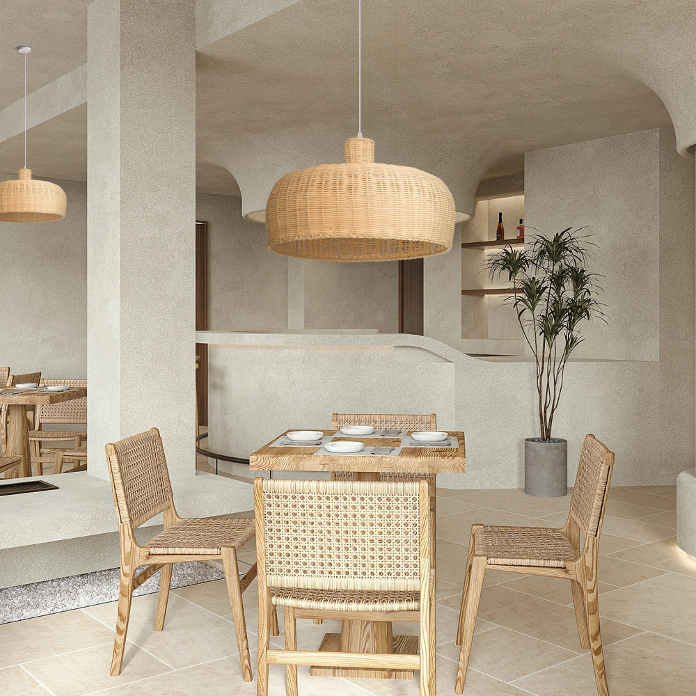 HandWoven Creative Antique Style Restaurant Lighting Fixtures