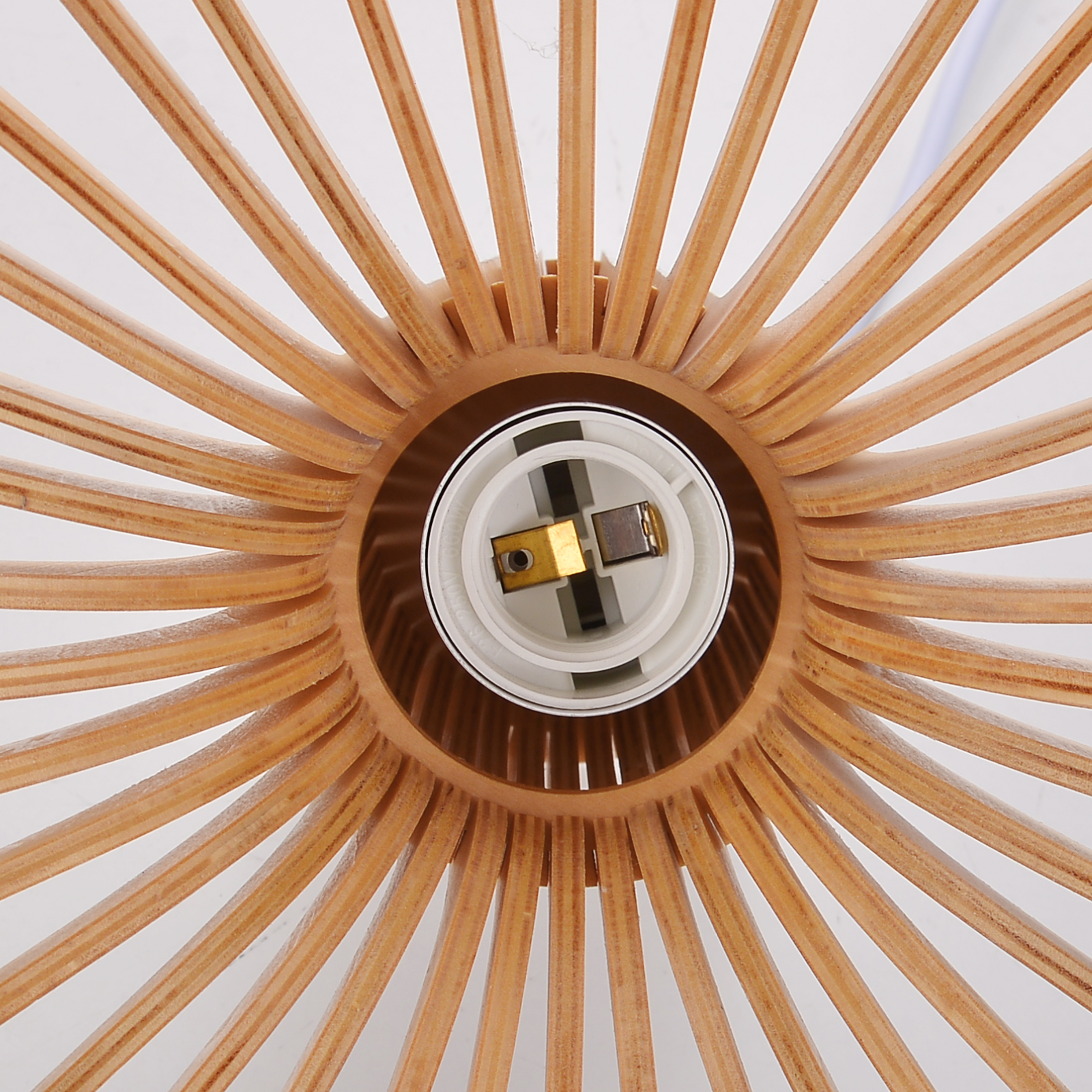 Unique Birdcage Wooden pendant light For Kitchen Island Living room
