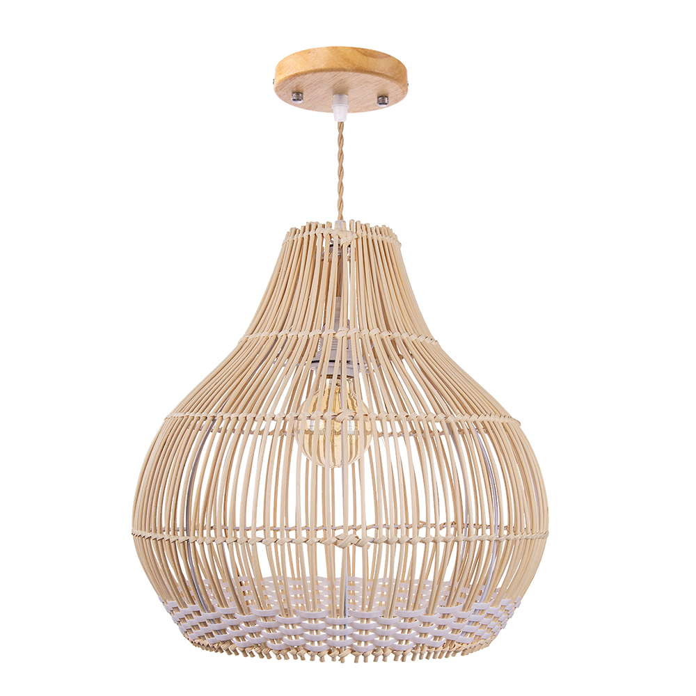 Harajuku Style NaturalCountryside Handmade Creative Woven Pendant Light