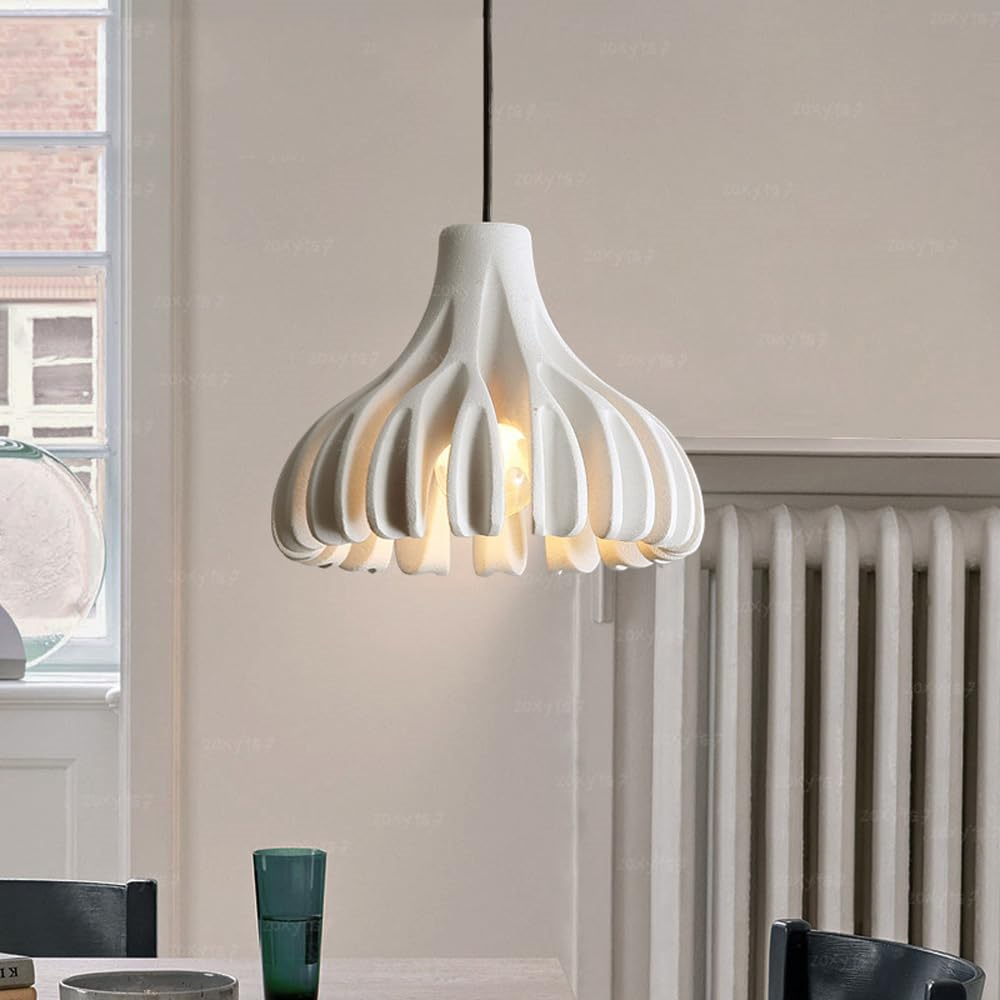 Dopamine Colored Creative Coral Resin Pendant Light For Various Occasions