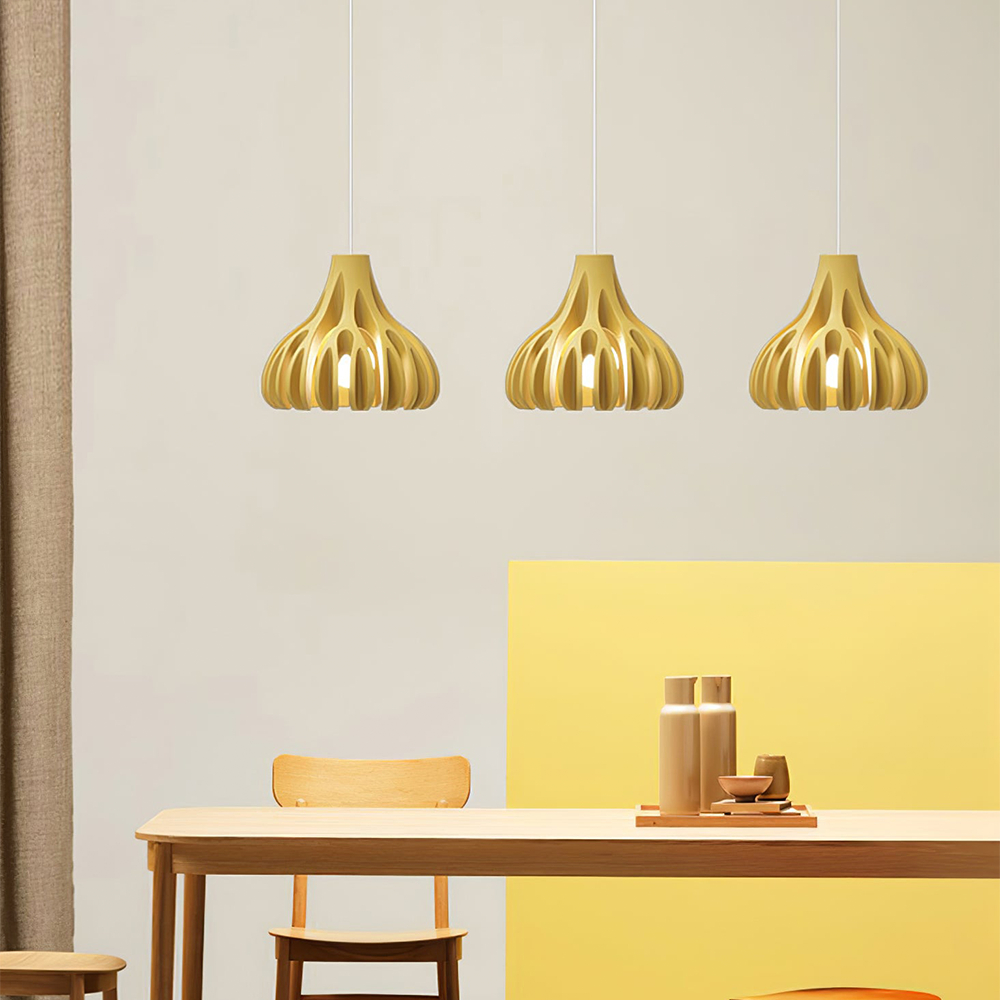 Dopamine Colored Creative Coral Resin Pendant Light For Various Occasions