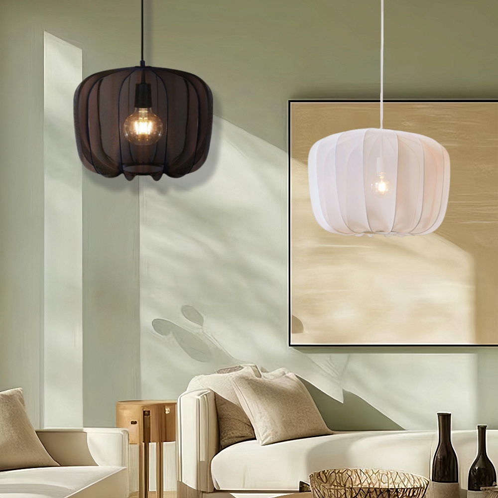 Chinese Apple Shaped Living Room Loft Spinning Pendant Light