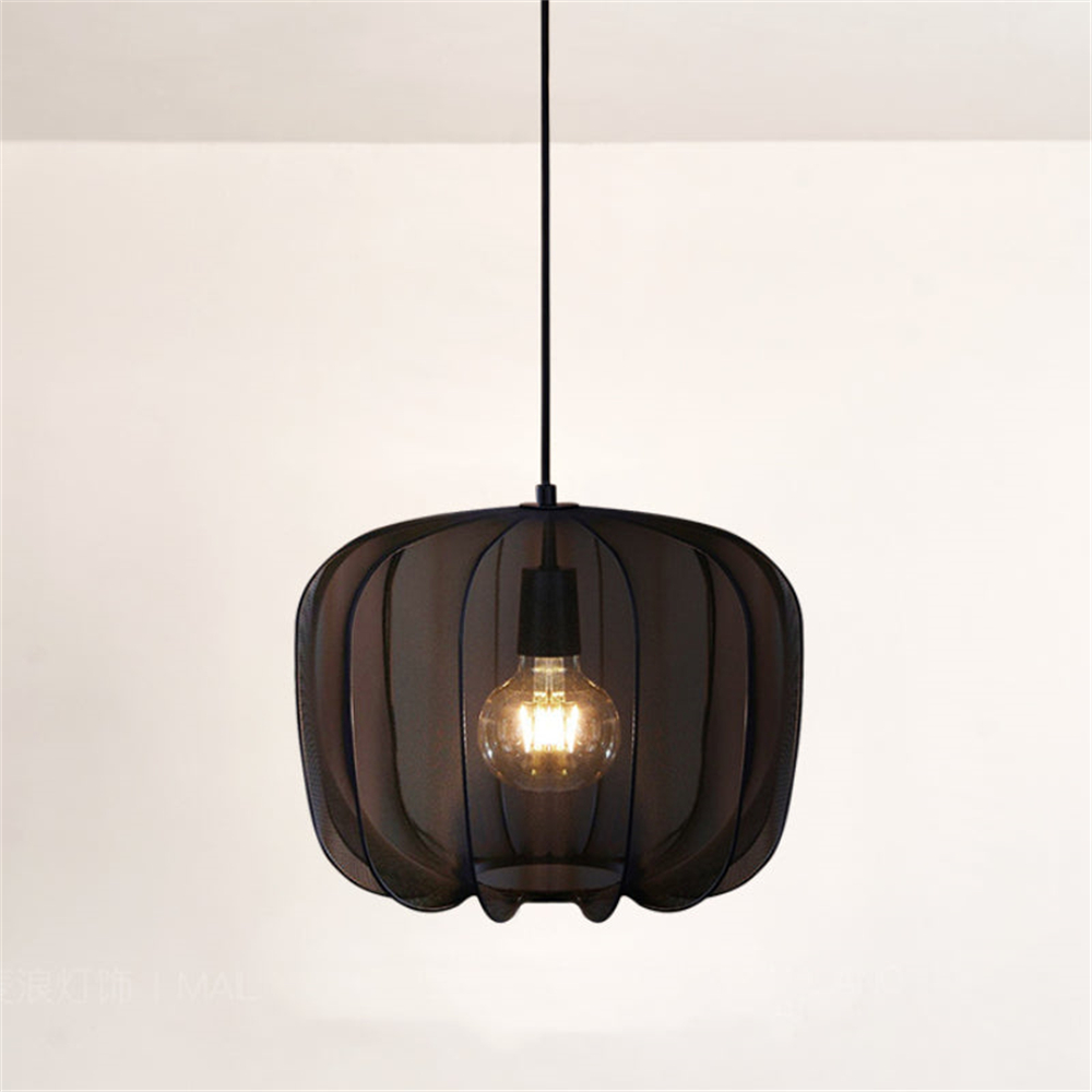 Chinese Apple Shaped Living Room Loft Spinning Pendant Light