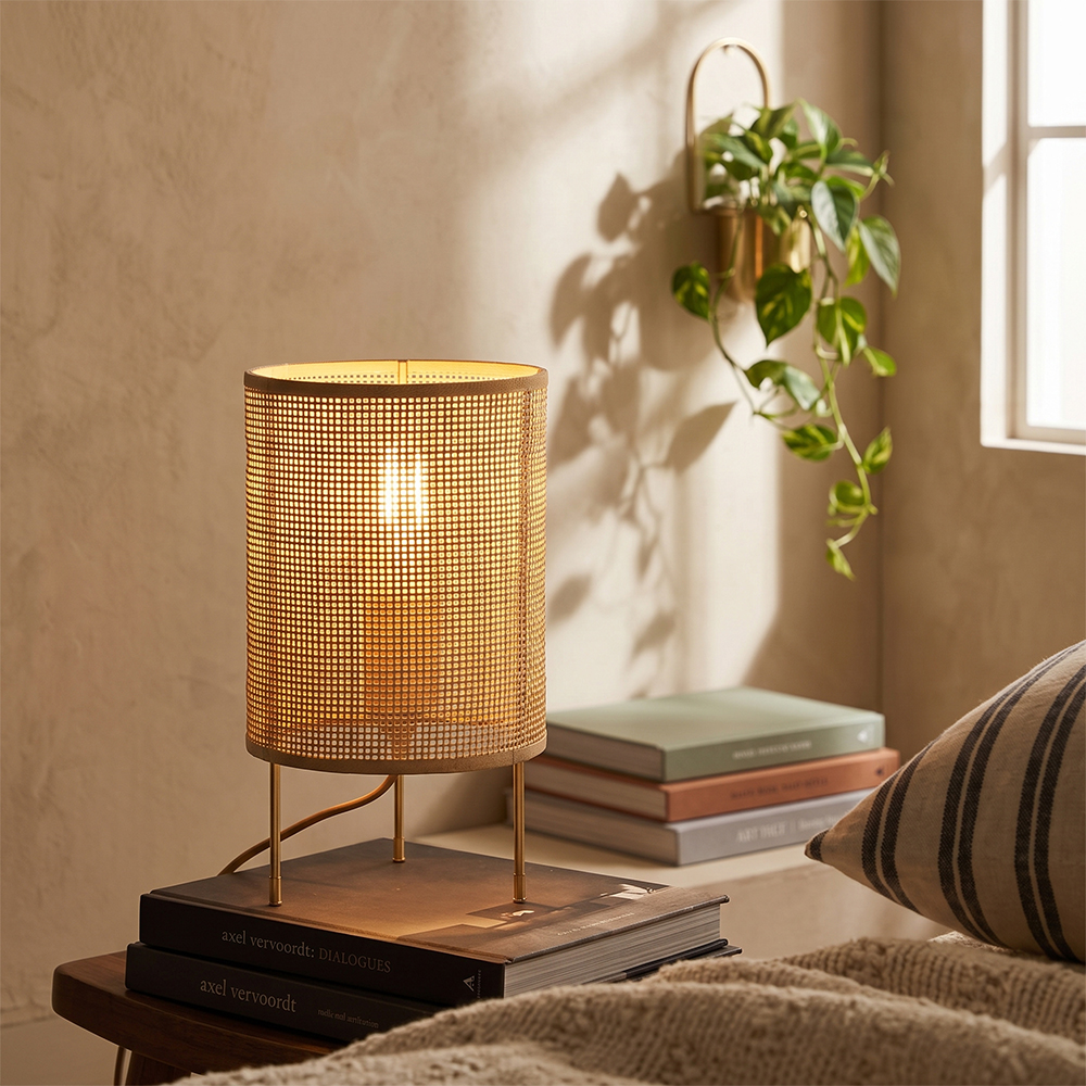 Japanese Wabi-Sabi Cloud Stone Table Lamp Creative Art Light