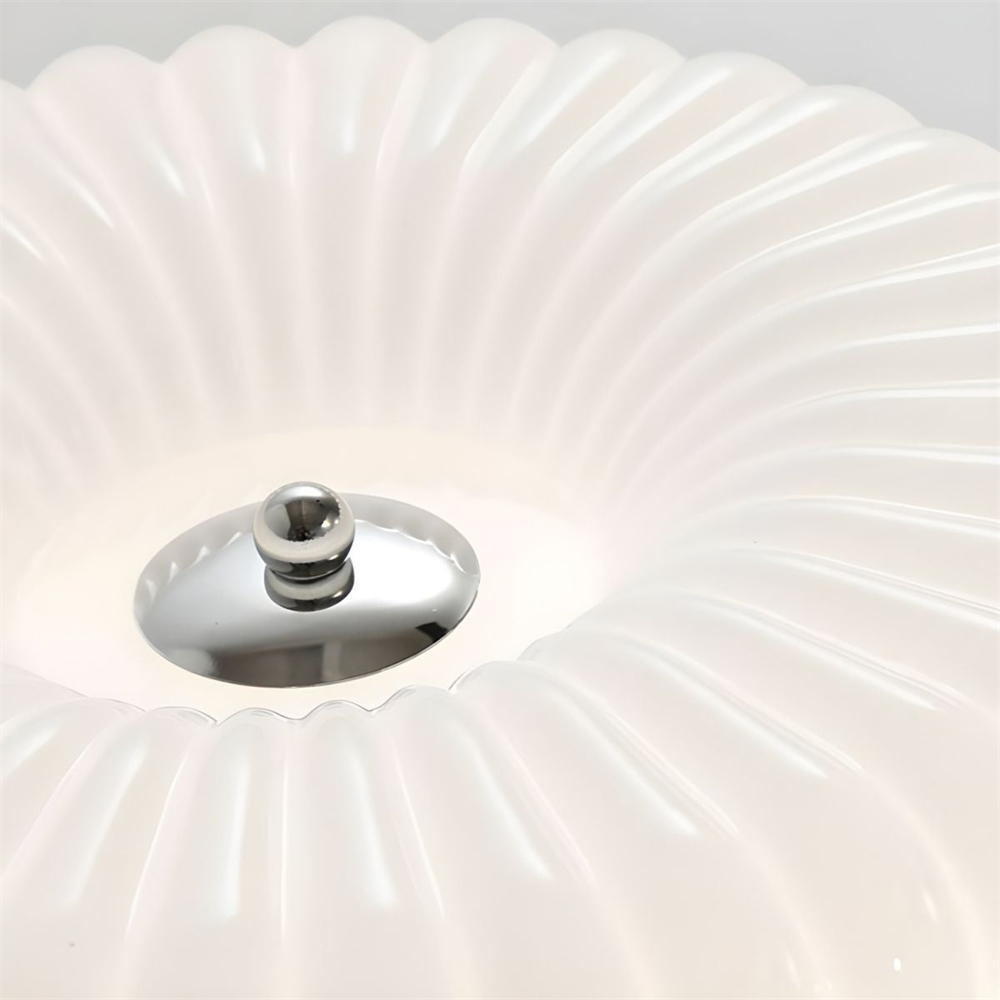 Medieval Cream Style Bauhaus Glass Ceiling Light