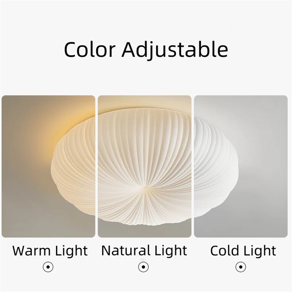 Full spectrum creative shell style LED embedded ceiling light