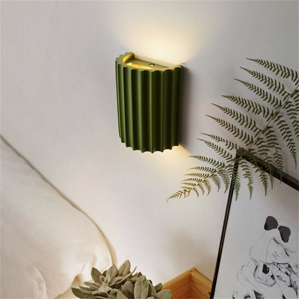 Nordic Style Personalized Creative Macaron Resin Wall Lamp