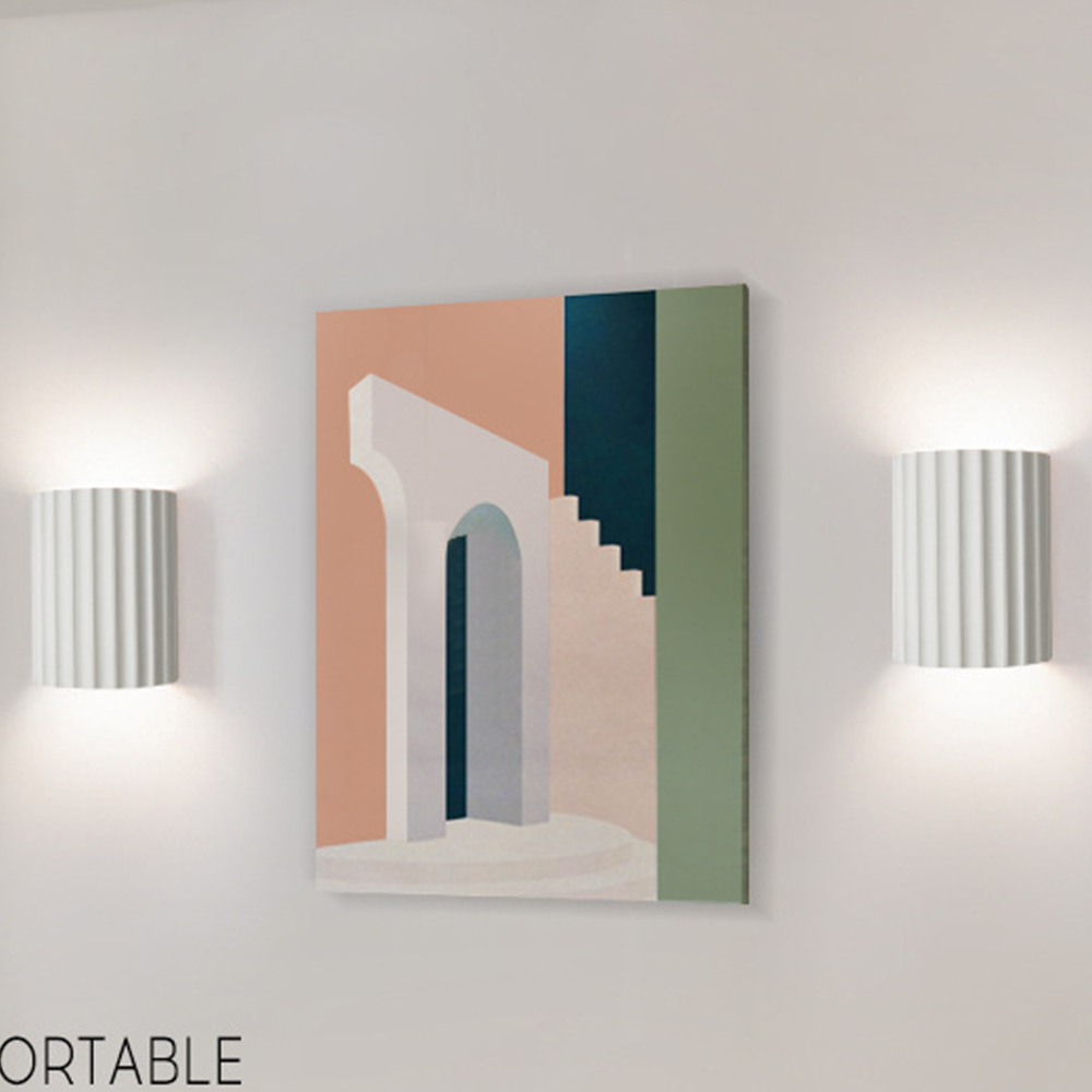 Nordic Style Personalized Creative Macaron Resin Wall Lamp