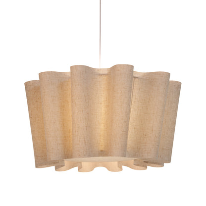 Mid-Century Living Room Fabric Pendant Light Japanese Retro Designer Lamp