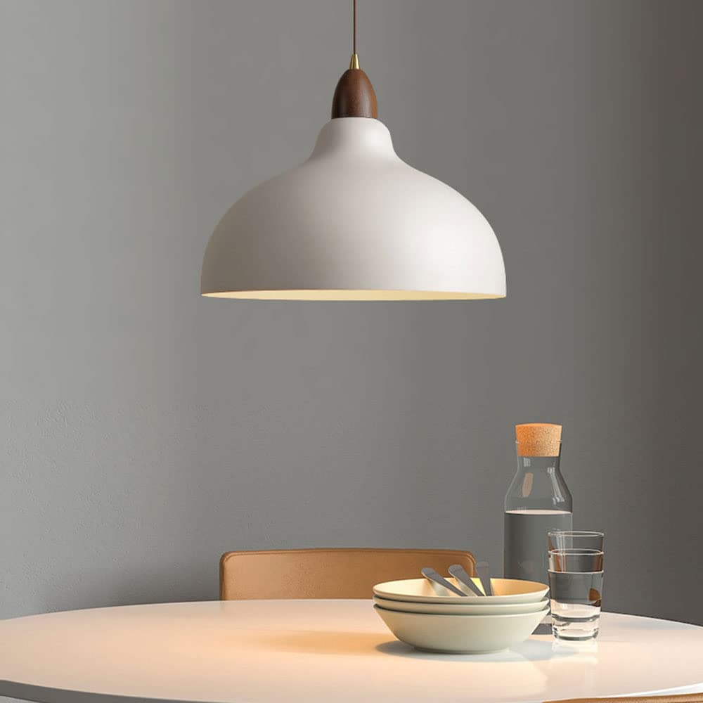 Nordic Industrial Minimalist Style Decor Black & White Kitchen Pendant Light