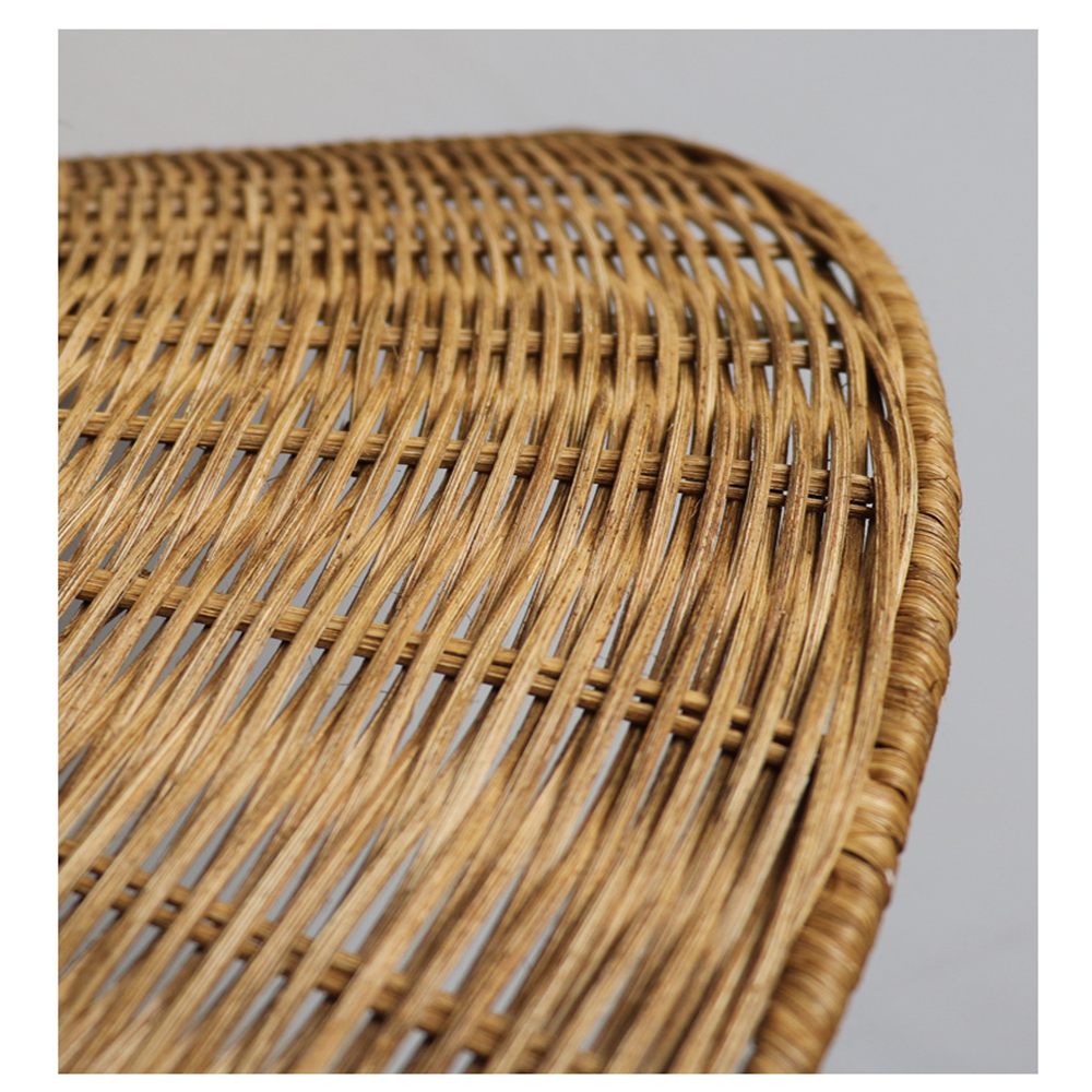 Woven Rattan Pendant Light Wicker Cone Lamp Shade