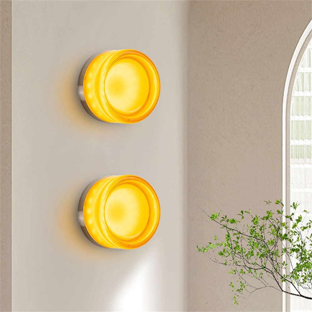 Nordic Minimalist Modern Waterproof Outdoor Corridor Study Bedroom Bedside Wall Lamp