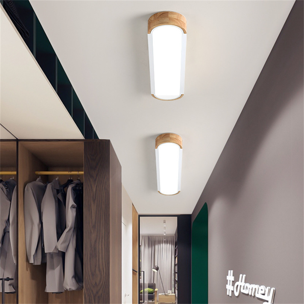 Nordic Minimalist Style Modern Balcony Corridor LED Ceiling Light