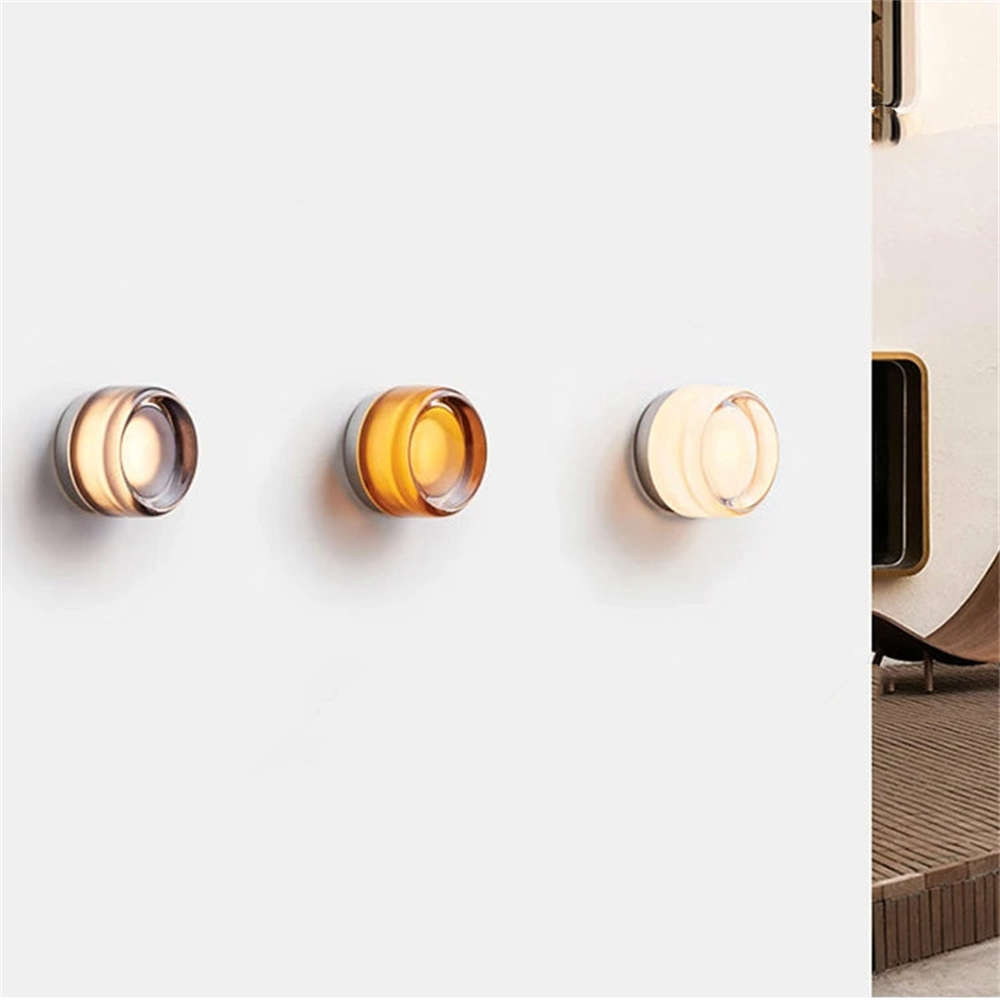 Nordic Minimalist Modern Waterproof Outdoor Corridor Study Bedroom Bedside Wall Lamp