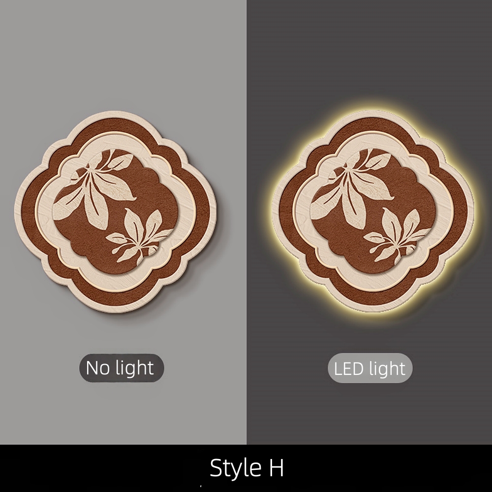 Medieval Style Entrance Hall Decorative Painting Wall Lamp