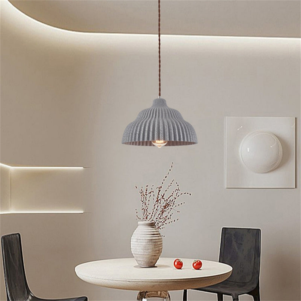 Retro Creative Imitation Cement Texture Resin Pendant Light