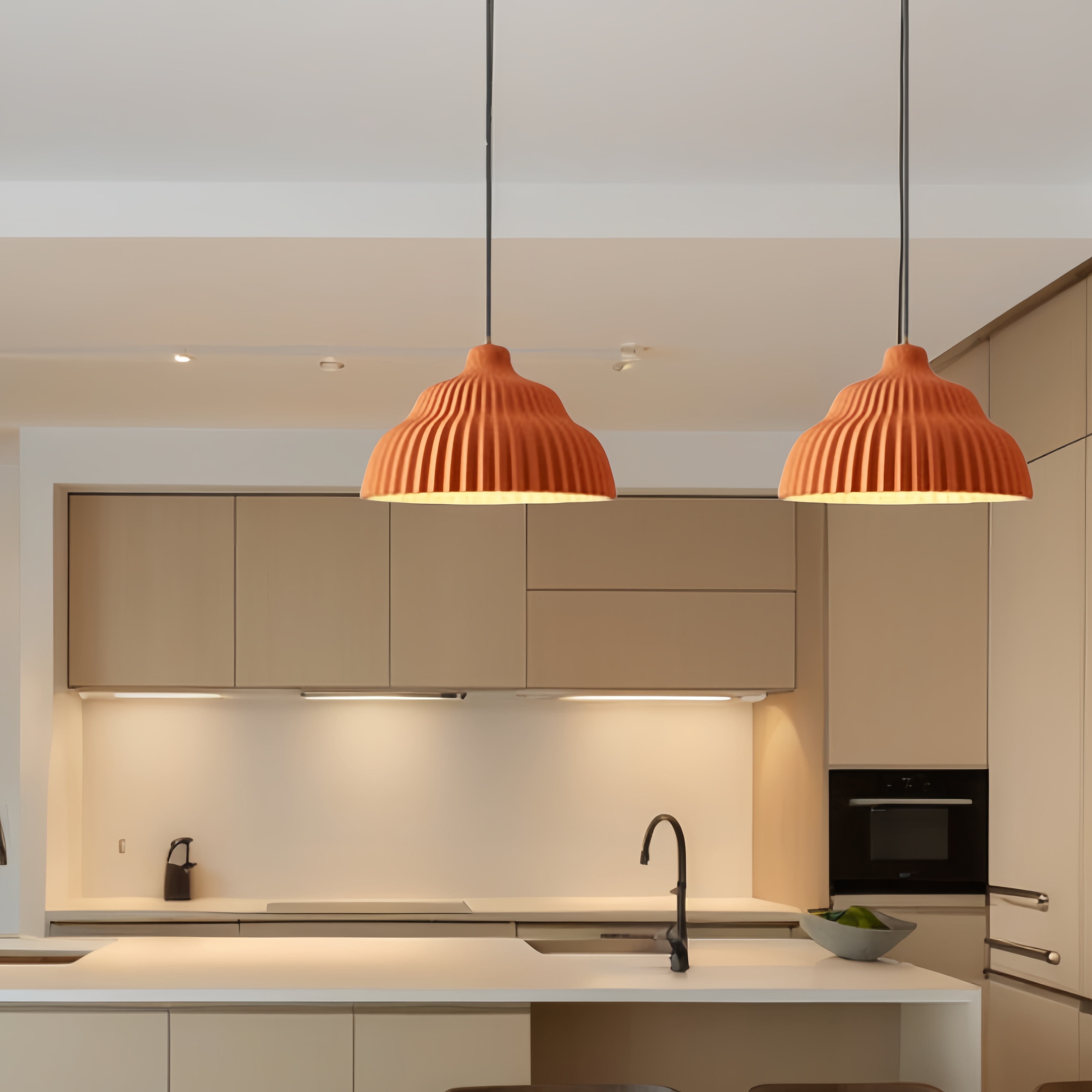 Retro Creative Imitation Cement Texture Resin Pendant Light