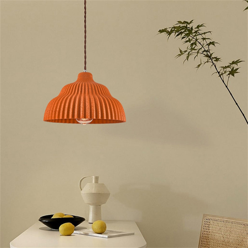 Retro Creative Imitation Cement Texture Resin Pendant Light