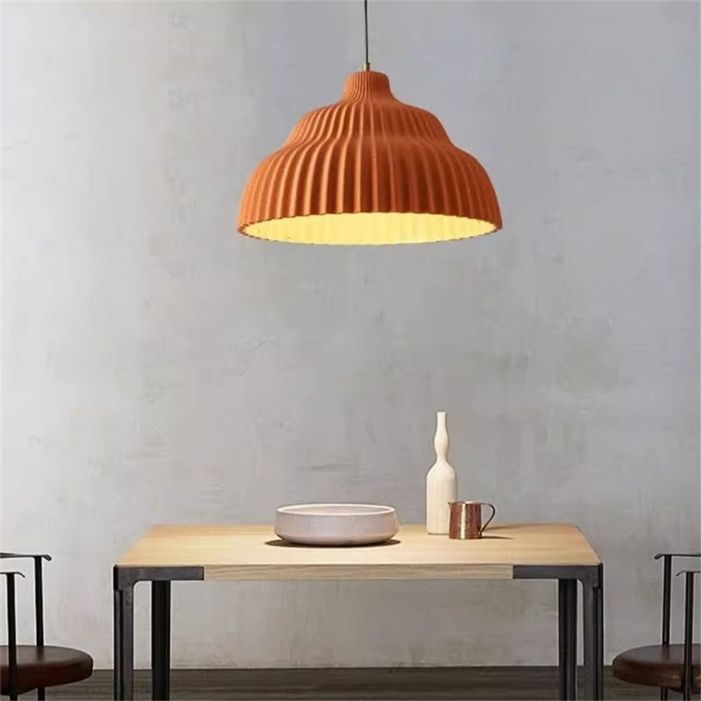 Retro Creative Imitation Cement Texture Resin Pendant Light