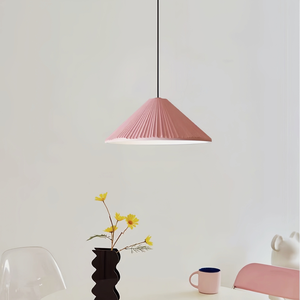 Nordic Style Modern Minimalist Low Saturation Colored Macaron Pendant Light