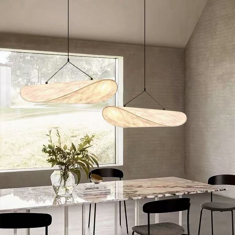 Denmark Modern Art Style Silk Chandelier For Dining Room Living Room