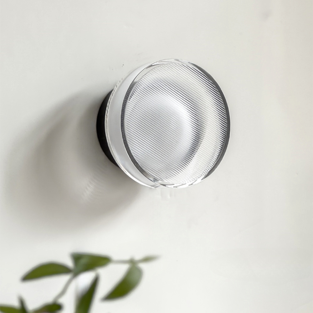 Nordic Minimalist Modern Aluminum Glass Wall Lamp