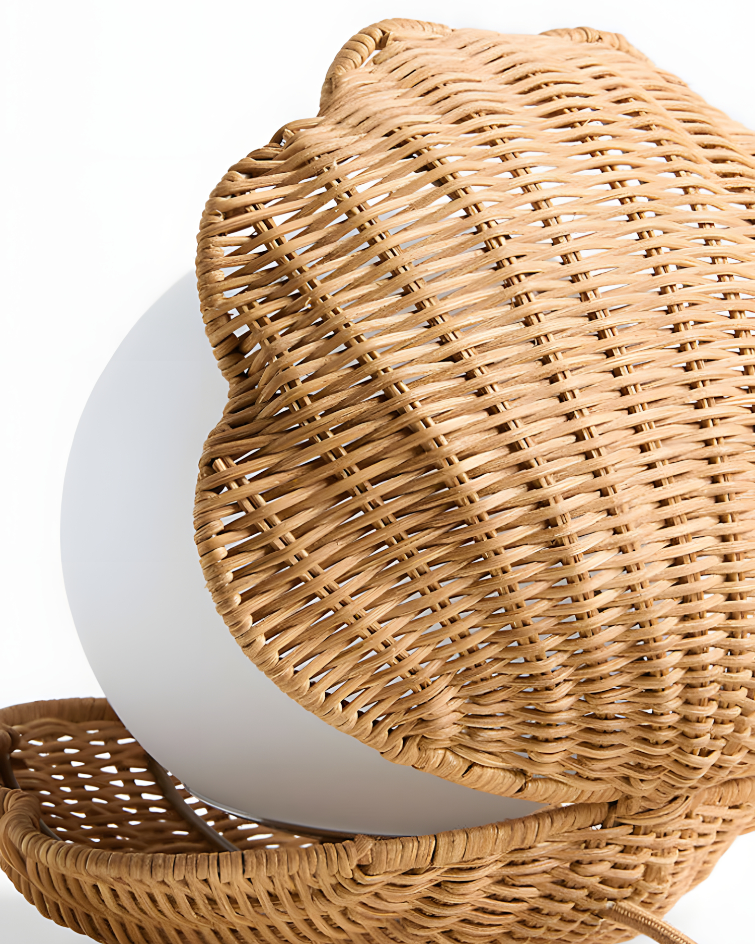 Iris Clam Shell Table Lamp Coastal Seashell Bedside Light