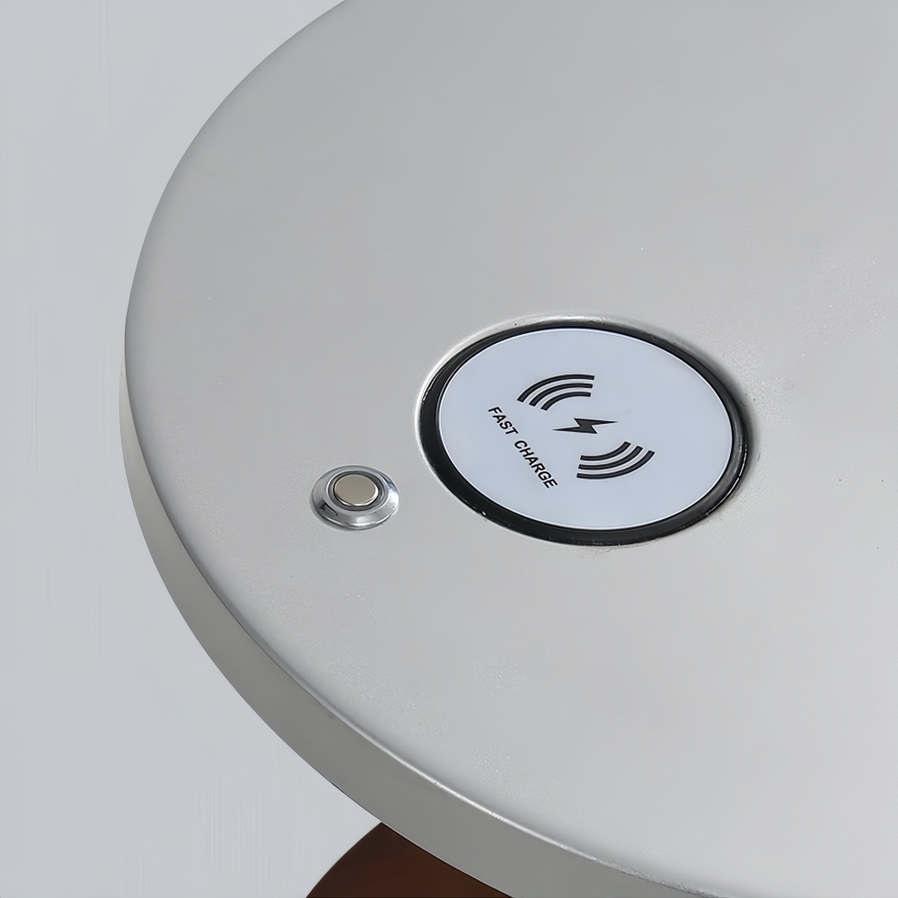 Modern Dimmable Floor Lamp with Integrated Drawer Storage