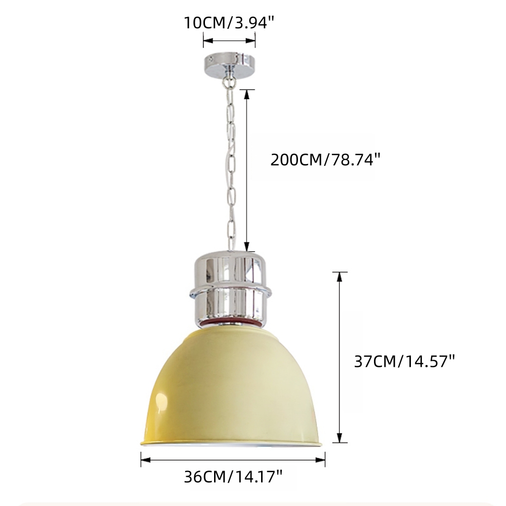 Vintage Industrial Iron Pndant Light Restaurant Dining Area Statement Lighting