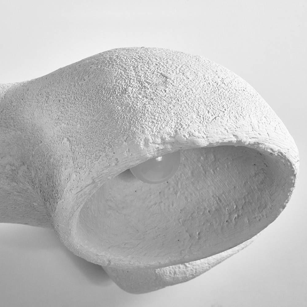 Designer Wabi-sabi Chandelier Micro-cement Original Handmade Living Room Pendant Lighting