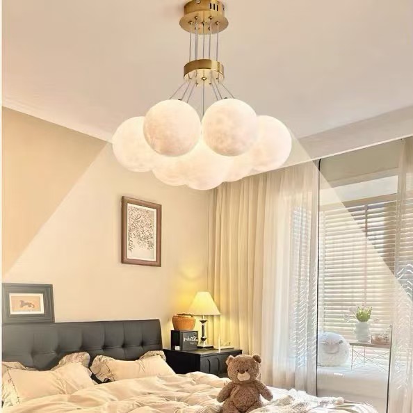 Moon Bubble Chandelier Dining Room Living Room Light
