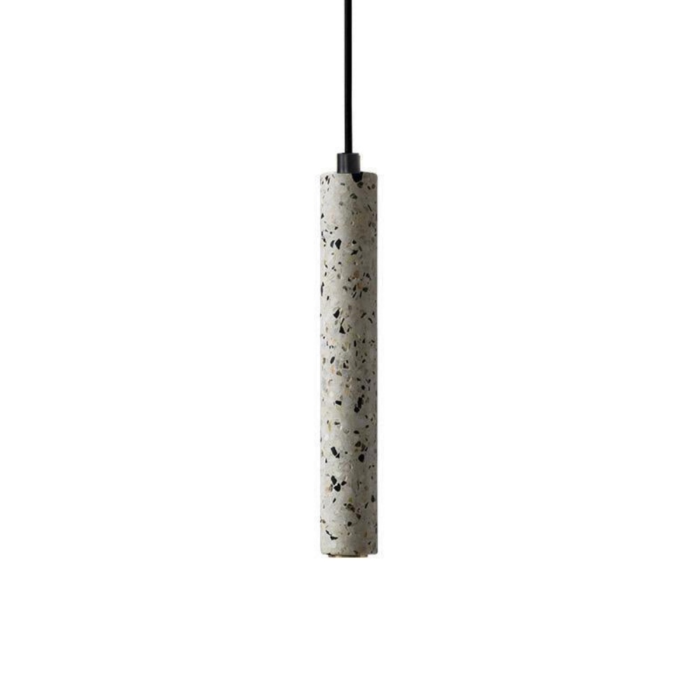 Creative Micro Cement Industrial Terrazzo Strip Pendant Light