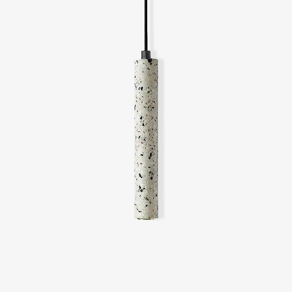 Creative Micro Cement Industrial Terrazzo Strip Pendant Light