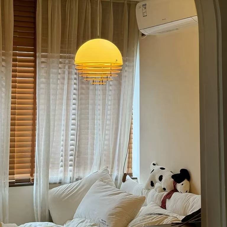 Sunset Pendant Light Bauhaus Style Ambient Hanging Lamp