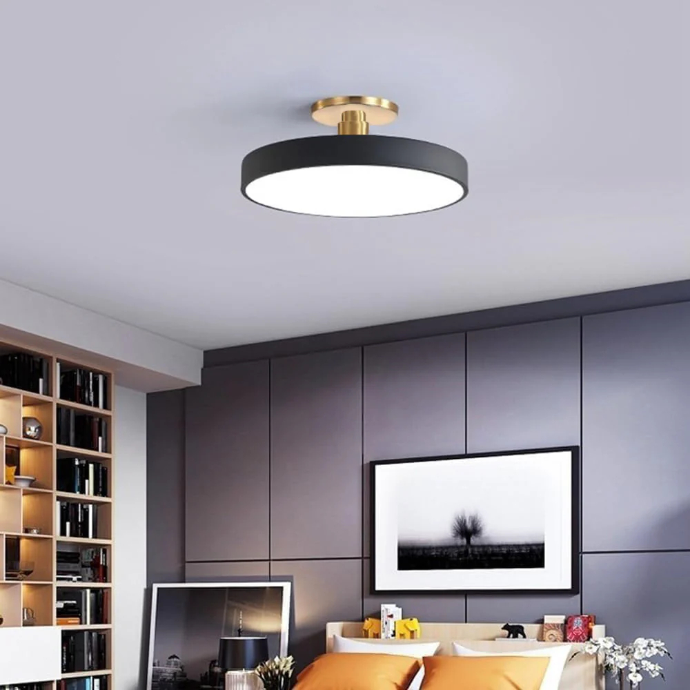 Macaron LED Flush Mount Ceiling Light For Bedroom