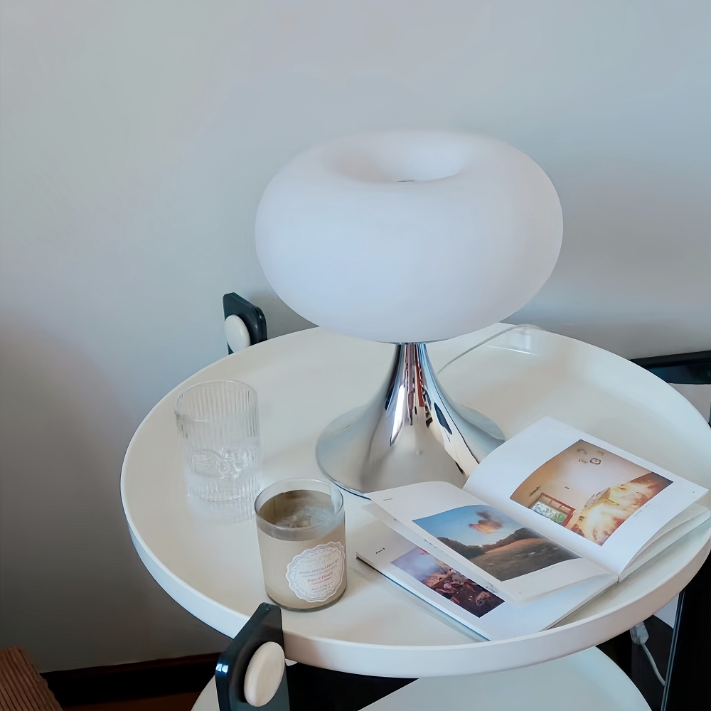 Creative Green Apple Vintage Atmosphere Bauhaus Glass Desk Lamp