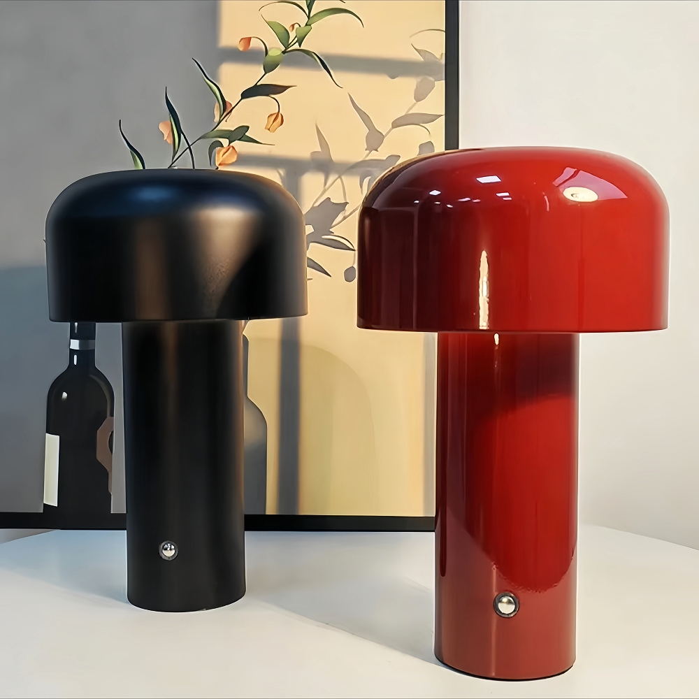Designer creative mushroom table lamp portable bedside lamp desk lamp