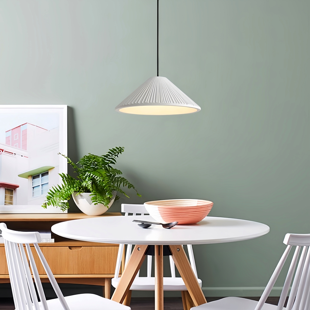 Nordic Style Modern Minimalist Low Saturation Colored Macaron Pendant Light